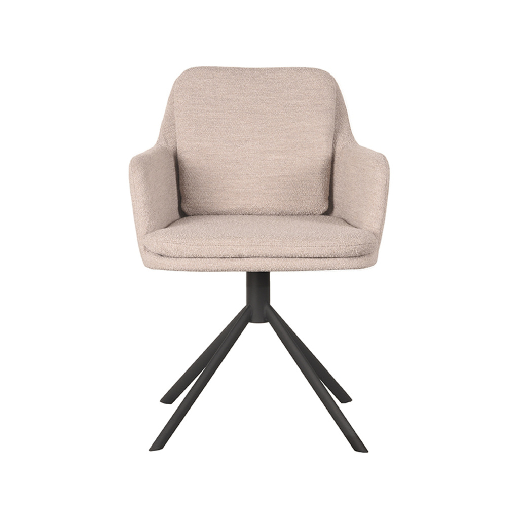 LABEL51 LABEL51 Eetkamerstoel Joy - Naturel - Boucle