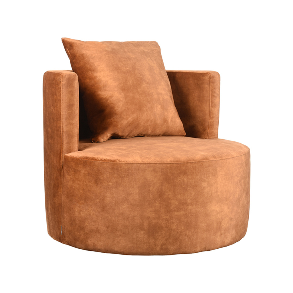 LABEL51 LABEL51 Fauteuil Evy - Oker - Velours