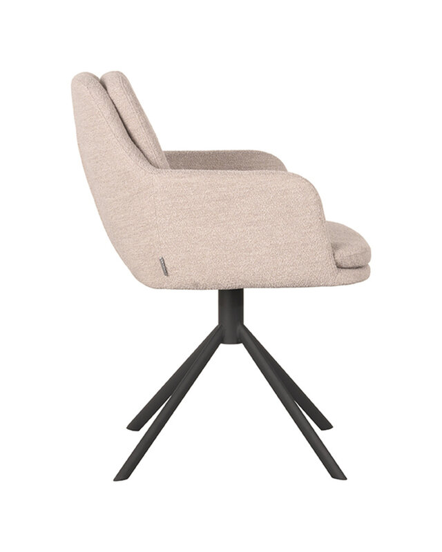 LABEL51 LABEL51 Eetkamerstoel Joy - Naturel - Boucle