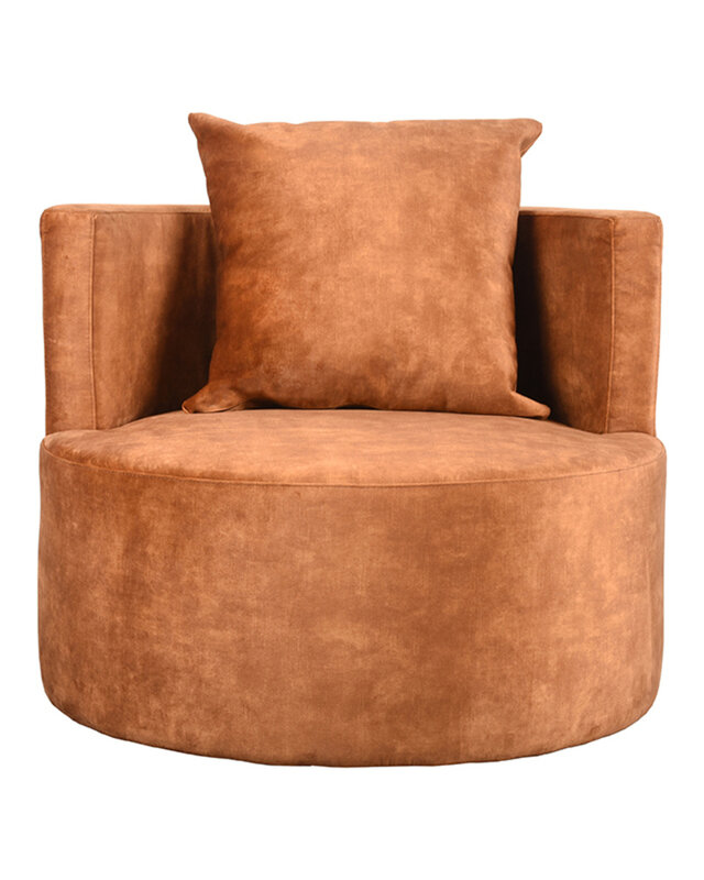 LABEL51 LABEL51 Fauteuil Evy - Oker - Velours