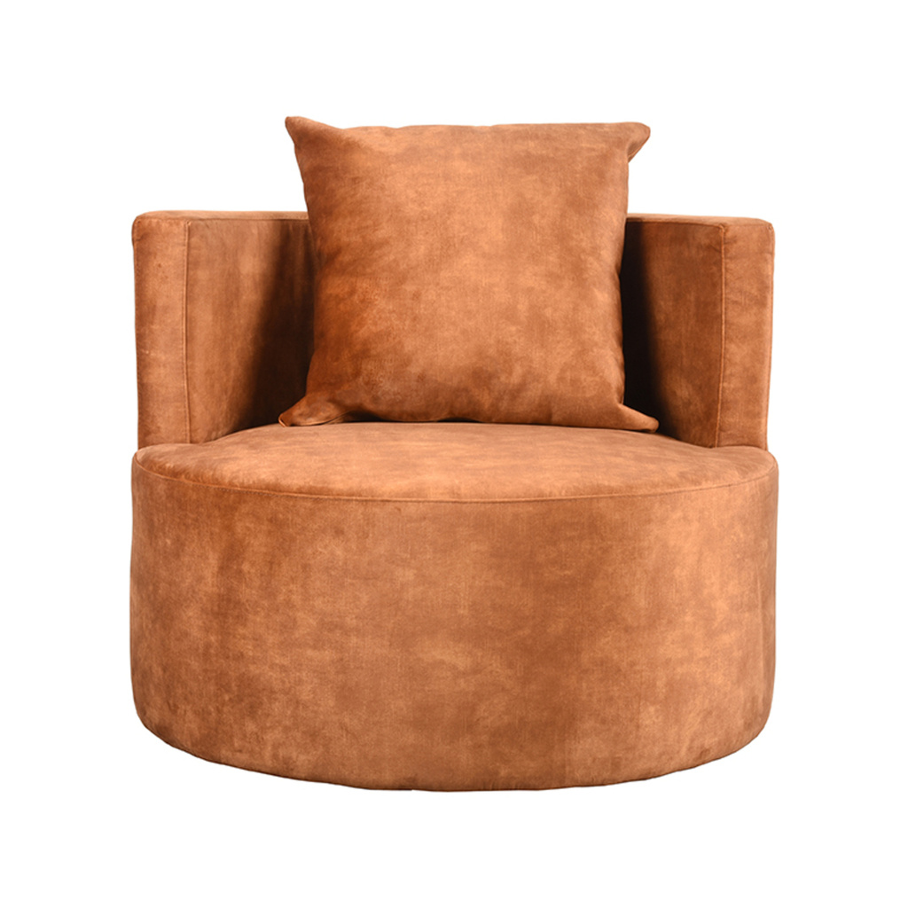 LABEL51 LABEL51 Fauteuil Evy - Oker - Velours