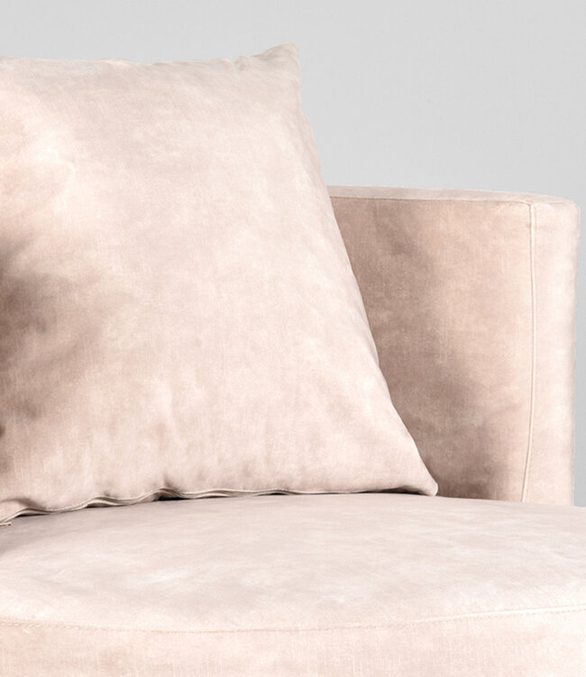 LABEL51 LABEL51 Fauteuil Evy - Naturel - Velours