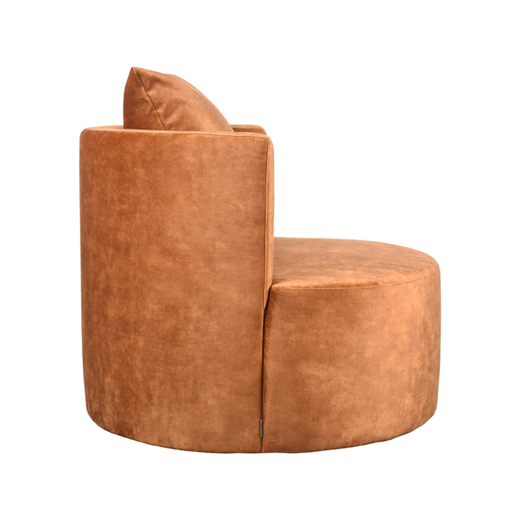 LABEL51 LABEL51 Fauteuil Evy - Oker - Velours