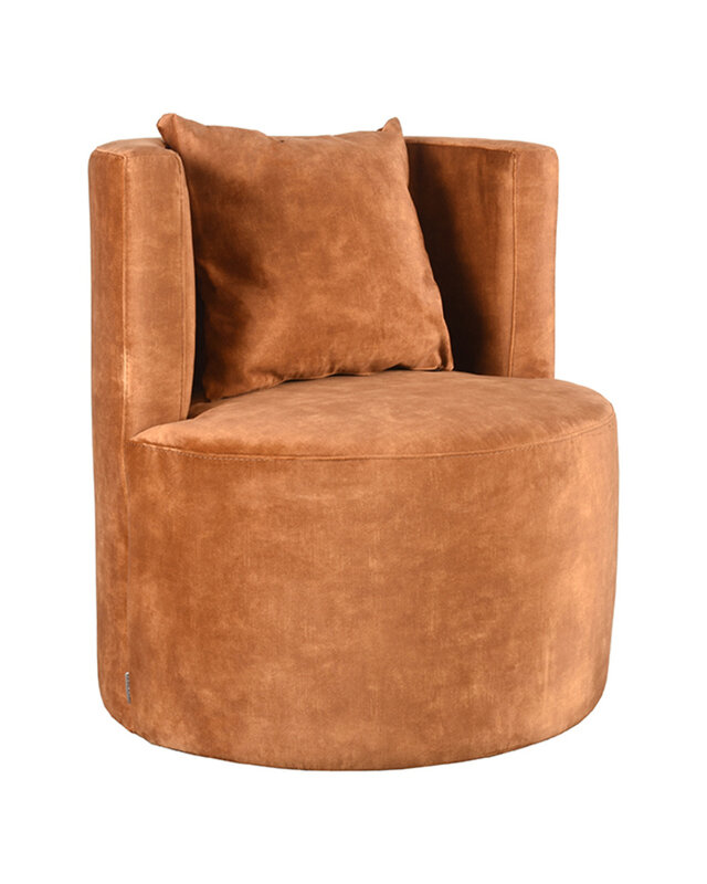 LABEL51 LABEL51 Fauteuil Evy - Oker - Velours