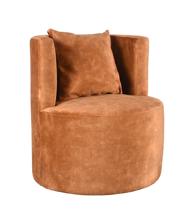 LABEL51 LABEL51 Fauteuil Evy - Oker - Velours