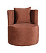 LABEL51 LABEL51 Fauteuil Evy - Rust - Velours