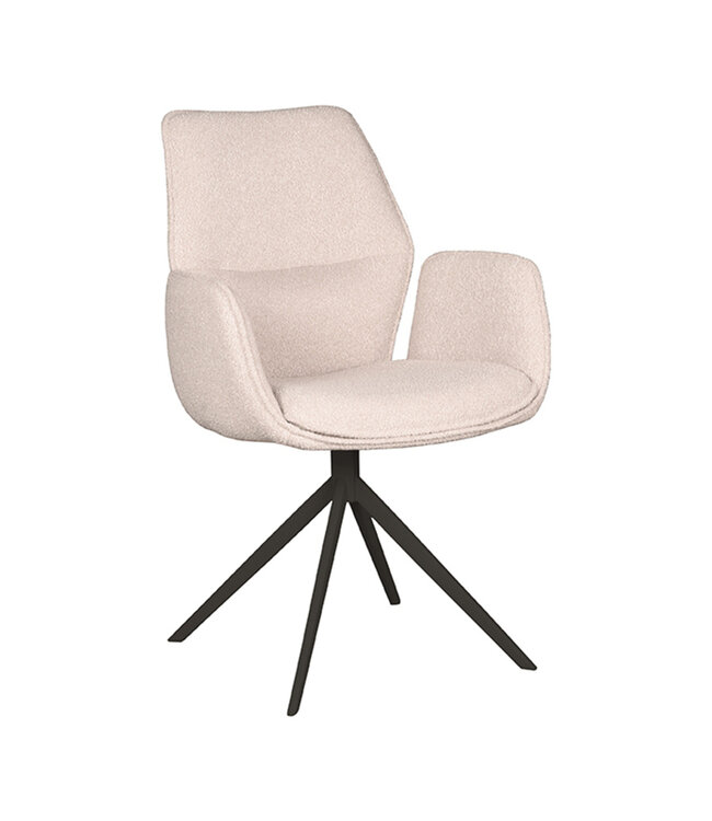 LABEL51 LABEL51 Eetkamerstoel Mellow - Naturel - Boucle