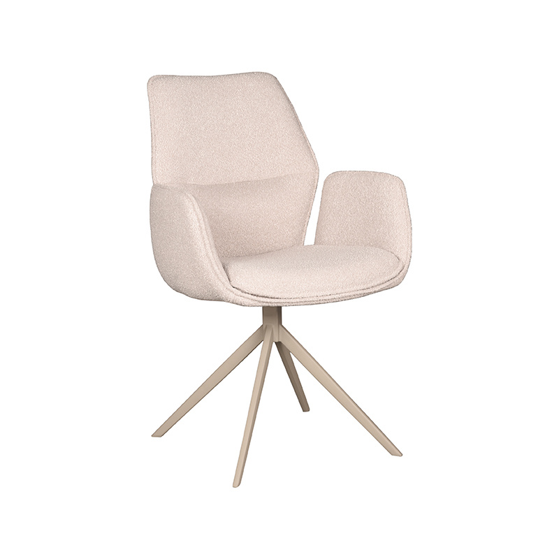 LABEL51 LABEL51 Eetkamerstoel Mellow - Naturel - Boucle