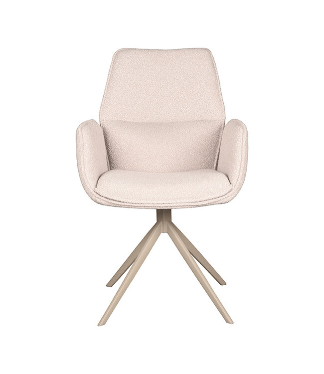 LABEL51 LABEL51 Eetkamerstoel Mellow - Naturel - Boucle