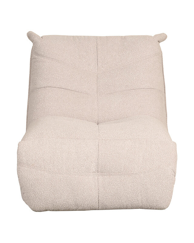 LABEL51 LABEL51 Fauteuil Take It Easy - Naturel - Boucle