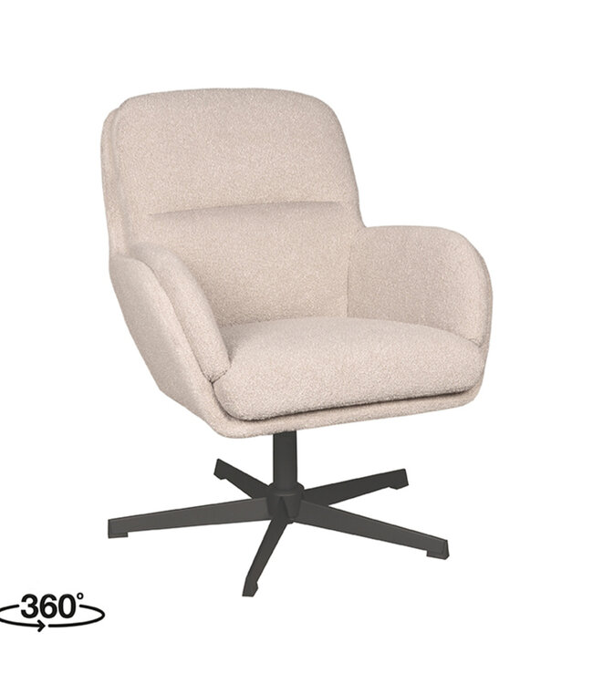 LABEL51 Draaifauteuil Moss 70x77x90 cm
