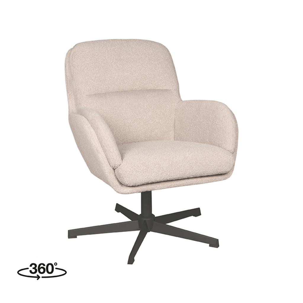 LABEL51 Draaifauteuil Moss 70x77x90 cm