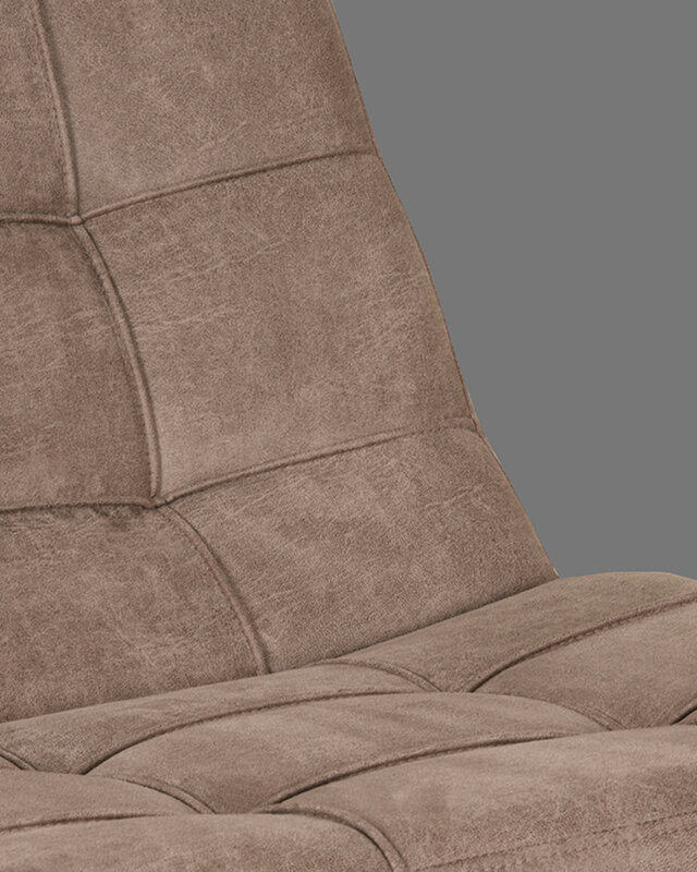 LABEL51 Relaxfauteuil Alvar + Ottomane 53x57x83 cm