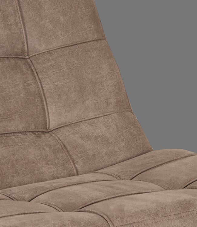 LABEL51 Relaxfauteuil Alvar + Ottomane 53x57x83 cm