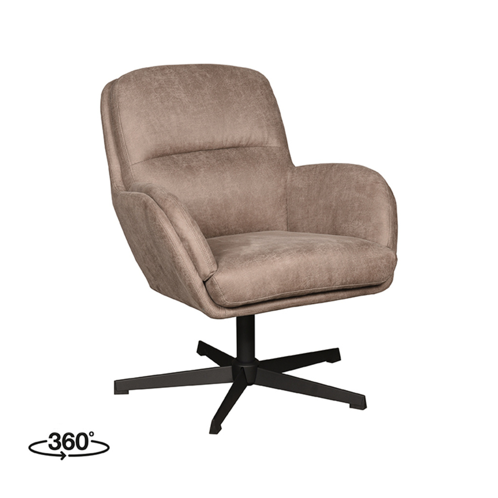 LABEL51 Draaifauteuil Moss 70x77x90 cm