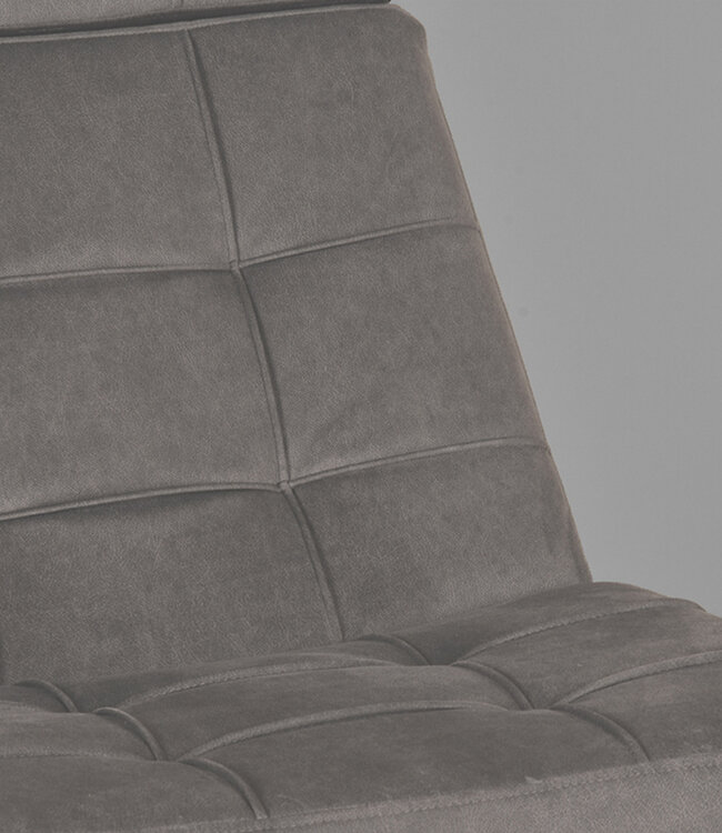 LABEL51 Relaxfauteuil Alvar + Ottomane 53x57x83 cm