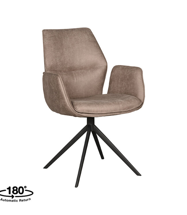 LABEL51 Eetkamerstoel Mellow 58x63x92 cm