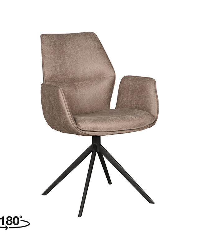 LABEL51 Eetkamerstoel Mellow 58x63x92 cm