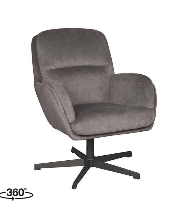 LABEL51 Draaifauteuil Moss 70x77x90 cm