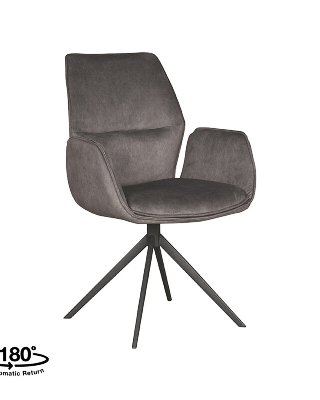 LABEL51 Eetkamerstoel Mellow 58x63x92 cm