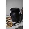 Nepalese Houten Pot | H11 x D7 cm