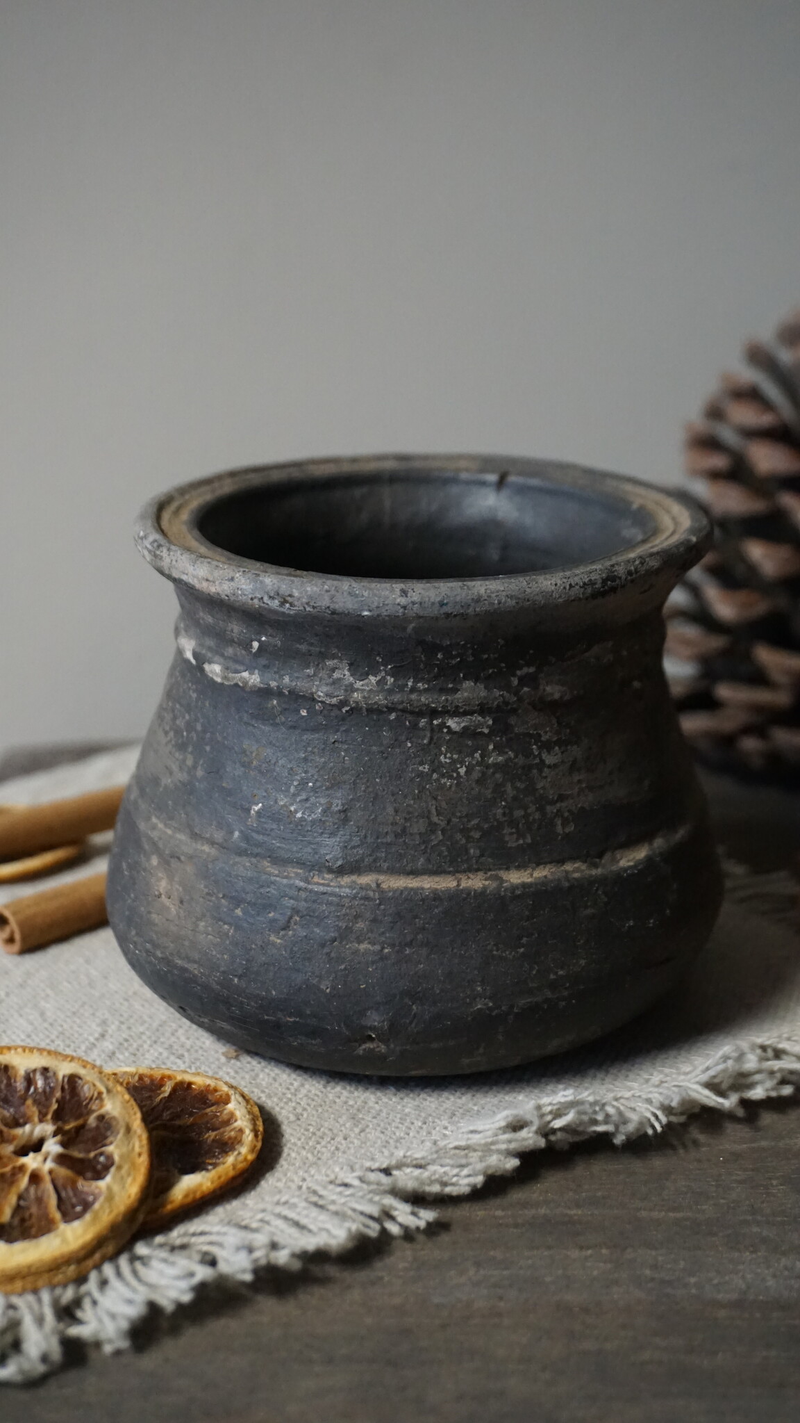 Rene Houtman Oud Tuimelpotje | H10 x D11 cm