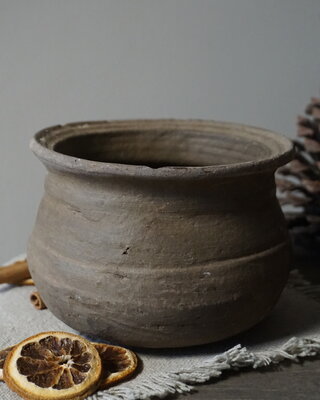 Rene Houtman Oud Tuimelpotje | H10 x D15 cm
