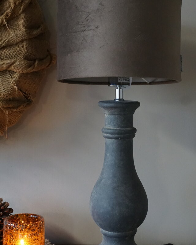 Brynxz Baluster Lampenvoet | Majestic Vintage | H45 x D12,5 cm