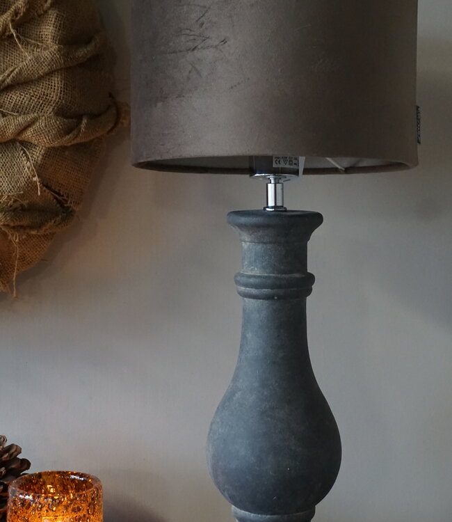 Brynxz Baluster Lampenvoet | Majestic Vintage | H45 x D12,5 cm