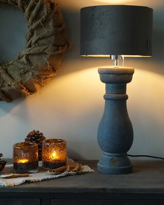 Brynxz Baluster Lampenvoet | Majestic Vintage | H37 x D13 cm