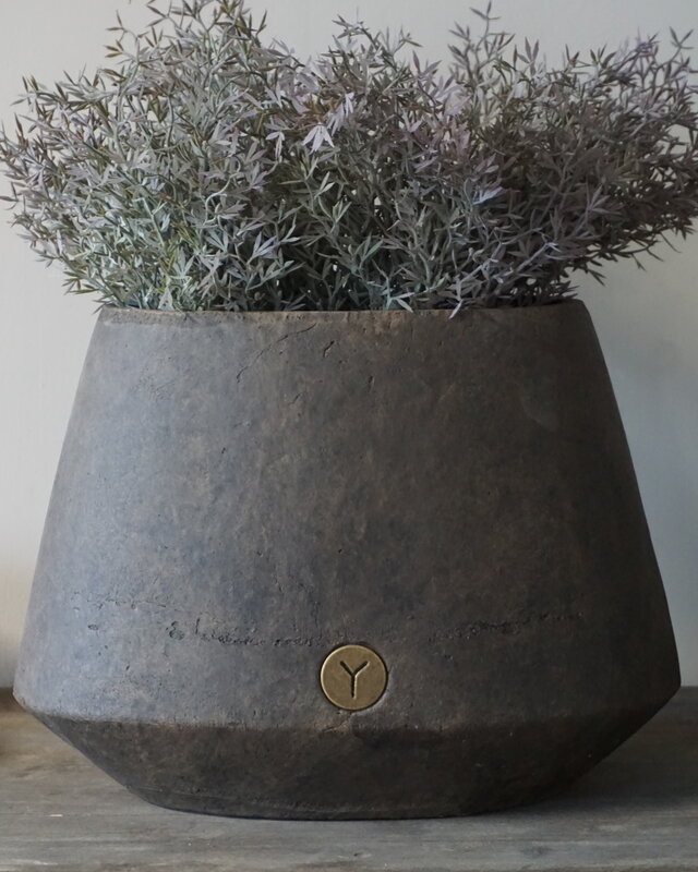 Brynxz Plantenbak Ovaal S | Majestic Brown | H24 x B33 x D20 cm
