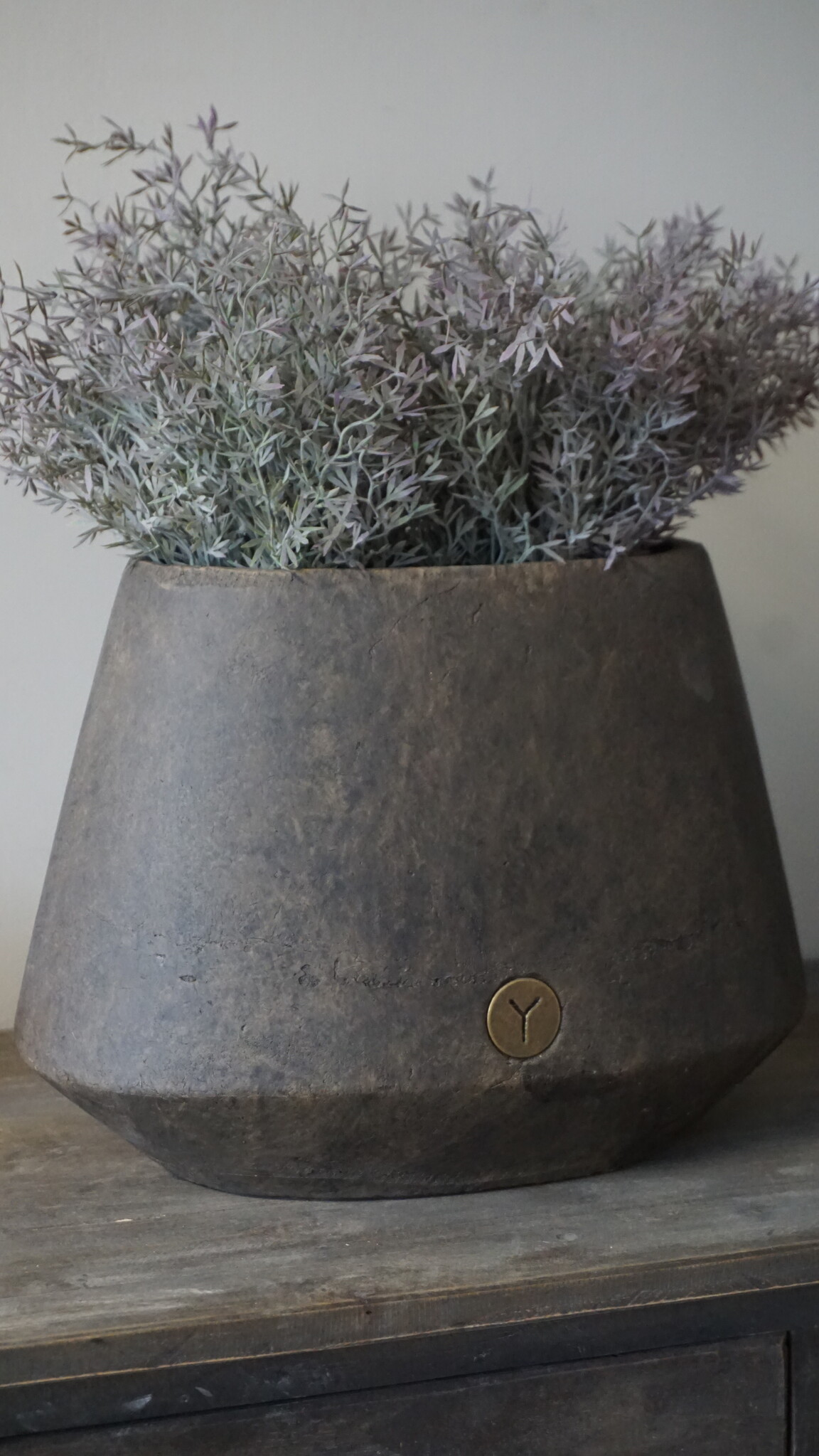 Brynxz Plantenbak Ovaal S | Majestic Brown | H24 x B33 x D20 cm