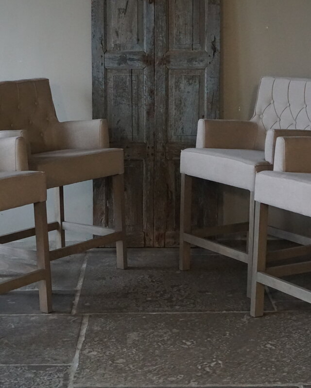 Rene Houtman Barstoelen Marit | Set Van 4 | Capiton | Zonder Armleuning