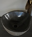 Rene Houtman Kleine Stenen Waskom + Spoelgat | B29 x D26,5 x H13,5 cm