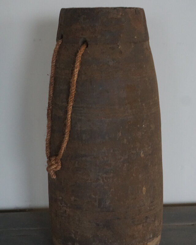 Aura Peeperkorn Unieke Houten Pot | L | H37 x D13 cm