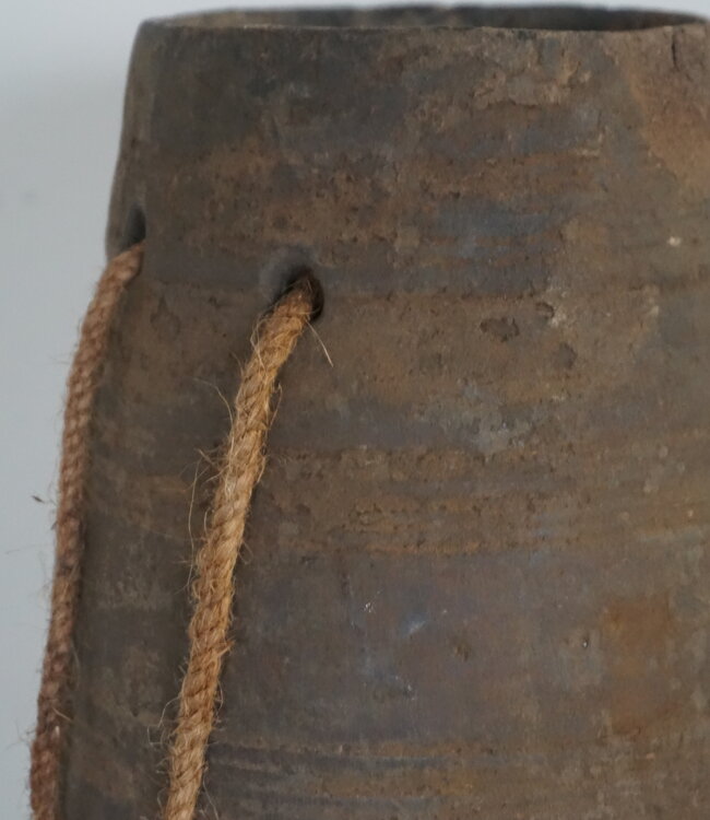 Aura Peeperkorn Unieke Houten Pot | L | H37 x D13 cm