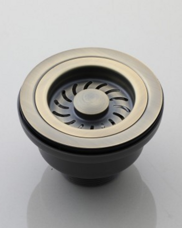 Rene Houtman Gootsteenafvoer | Brons | 11,5 cm