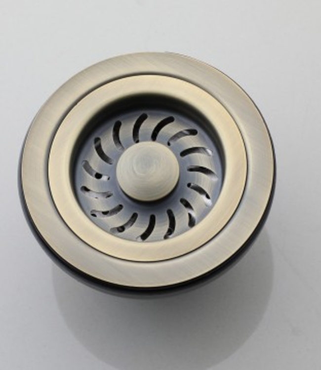 Rene Houtman Gootsteenafvoer | Brons | 11,5 cm