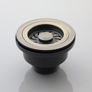 Rene Houtman Gootsteenafvoer | Brons | 11,5 cm
