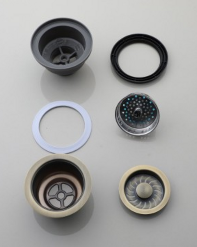 Rene Houtman Gootsteenafvoer | Brons | 11,5 cm