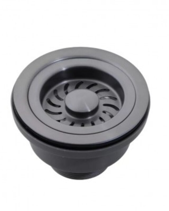 Rene Houtman Gootsteenafvoer | Gun Metal | 11,5 cm