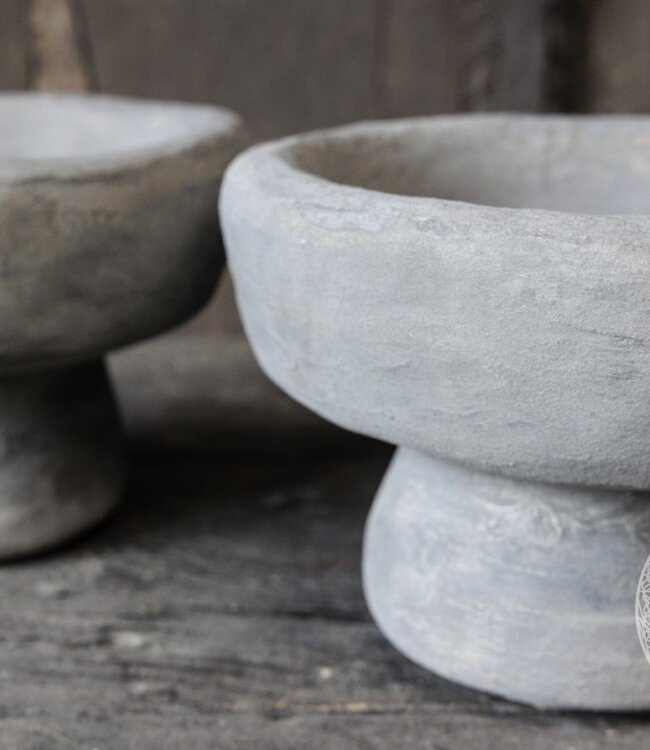 Be-Uniq Schaal | Organic Collection | Set Van 2 | H12 x D32 cm