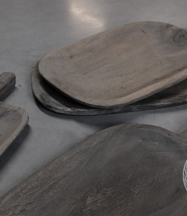 Be-Uniq Uniek Dienblad | Nr 2 | Teakhout | Indonesië