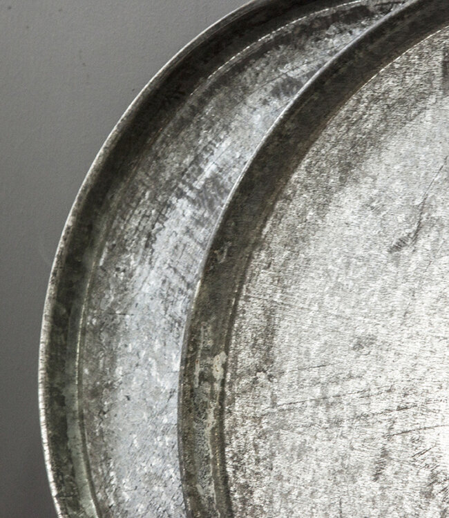 Be-Uniq Dienblad | Set Van 2 | Verweerd Metaal| Large