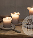 Be-Uniq Rustiek Kaarsplankje | Anna | Set Van 4 | Teakhout