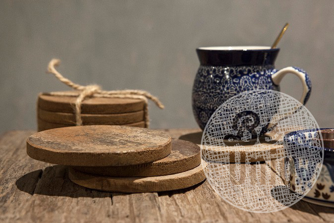 Be-Uniq Onderzetter | Set Van 6 | Teakhout