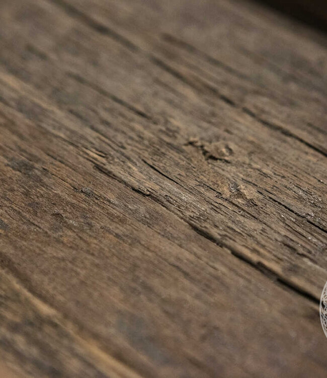 Be-Uniq Oud Houten Dienblad | H8 x B30 x D50 cm