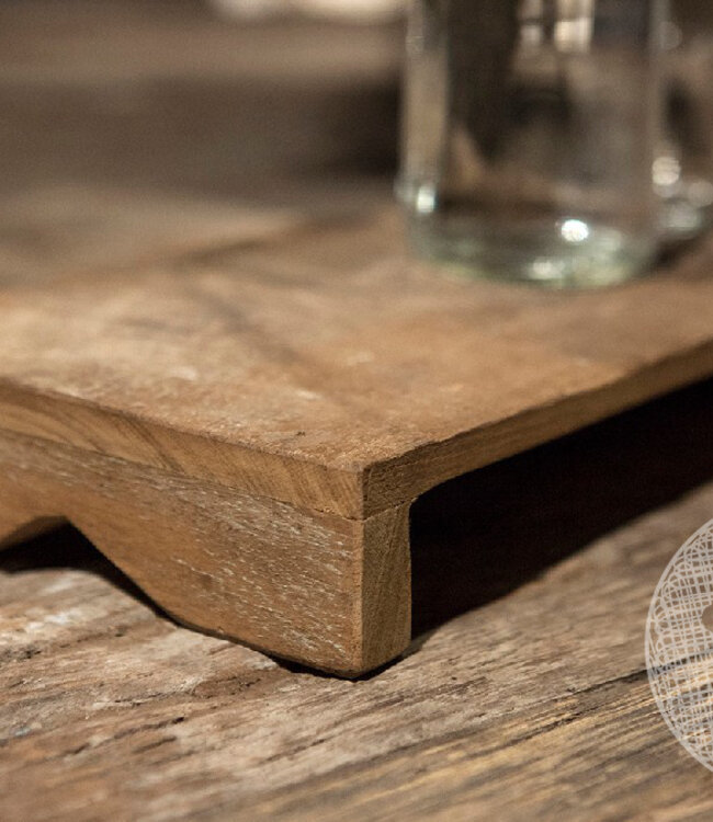 Be-Uniq Bajot | Pim | Set Van 4 | Oud Teakhout