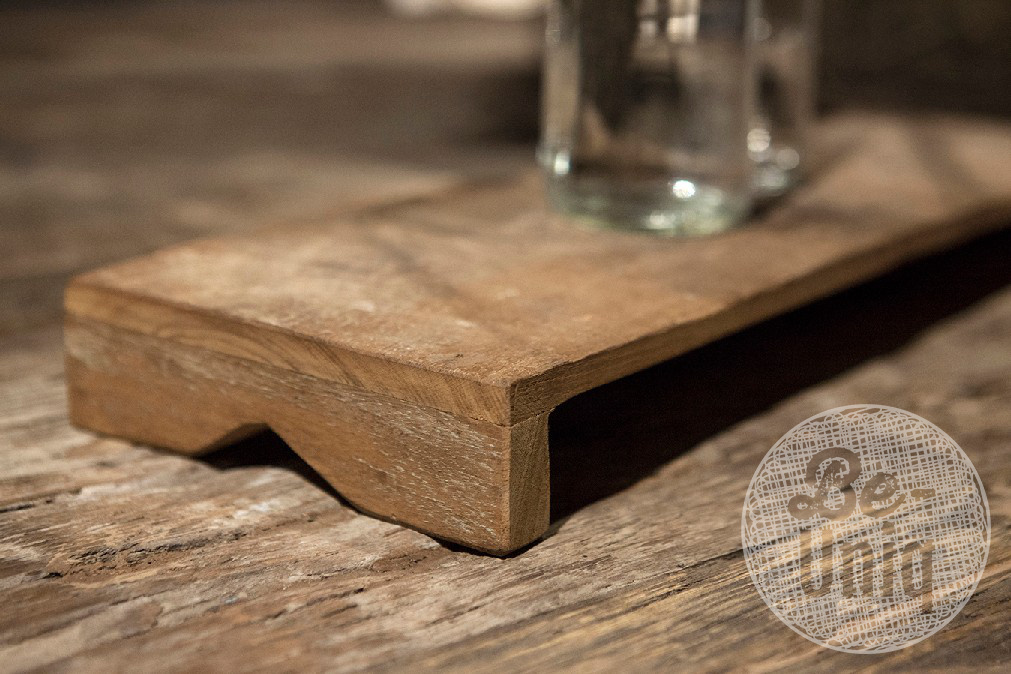 Be-Uniq Bajot | Pim | Set Van 4 | Oud Teakhout