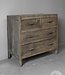 Be-Uniq Oude Ladekast | Rustiek Verweerd | H90 x B107 x D46 cm